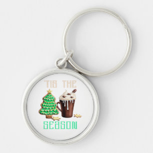 Tis The Season Christmas Key Ring