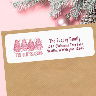 Tis The Season Christmas Mailing Return Address