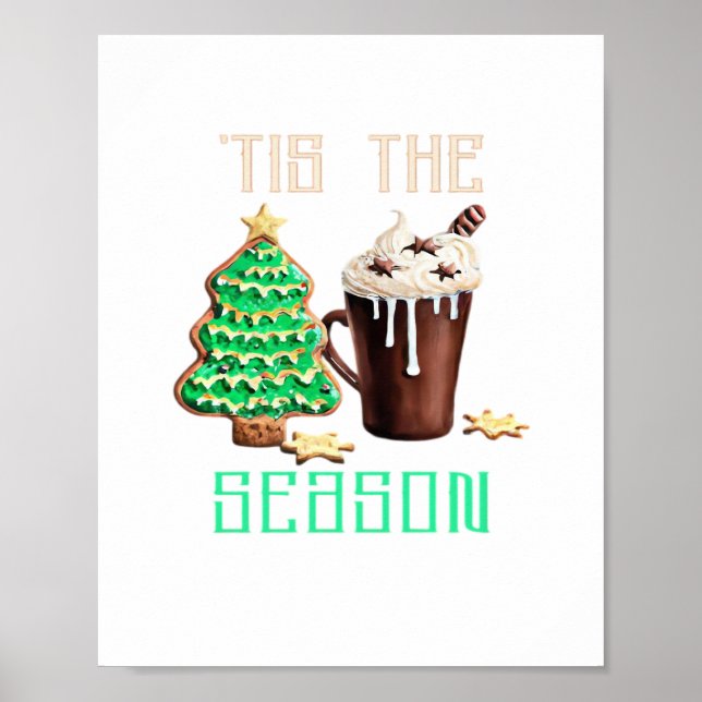 Tis The Season Christmas Poster (Front)