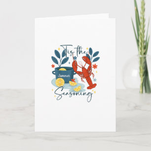 Tis The Season Christmas Quote Card