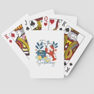 Tis The Season Christmas Quote Playing Cards
