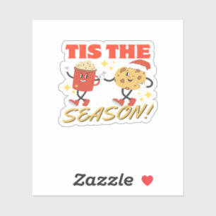 Tis The Season Christmas Retro Characters