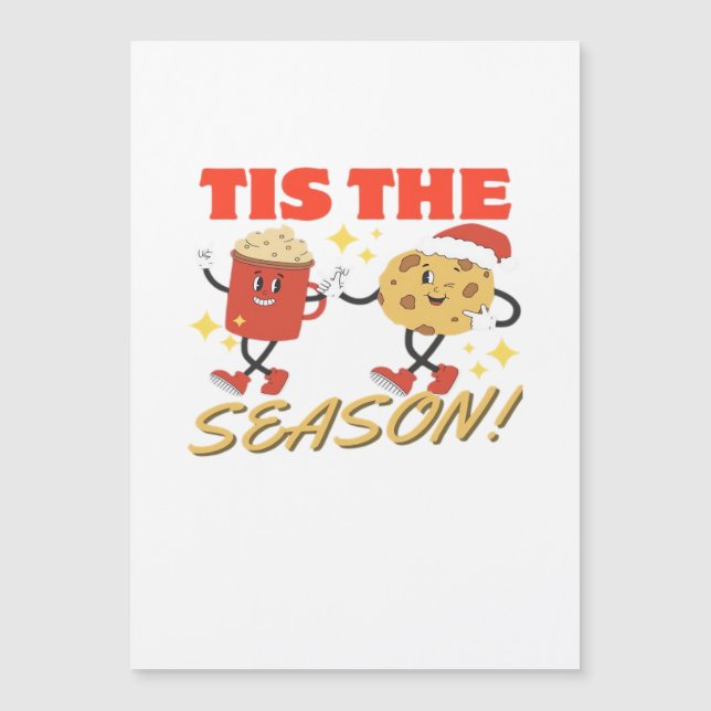 Tis The Season Christmas Retro Characters (Front)