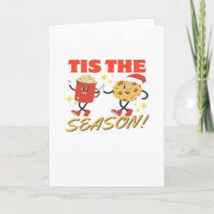 Tis The Season Christmas Retro Characters Card