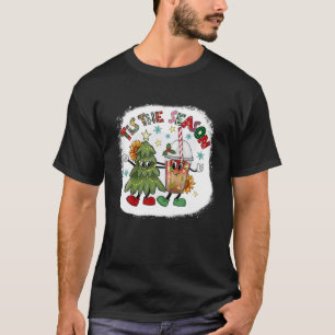 Tis The Season Christmas Tree And Hot Cocoa Merry T-Shirt