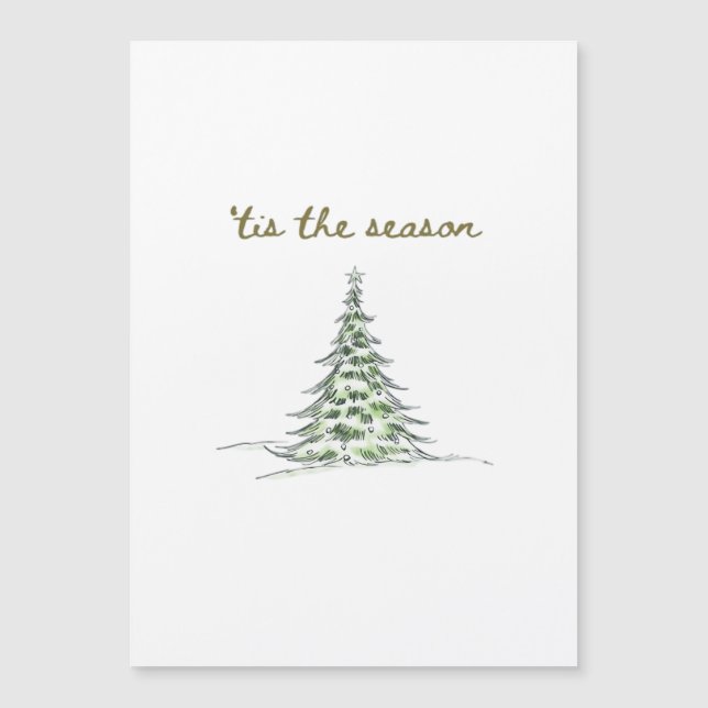 Tis The Season Christmas Tree Debbie Groovy Santa (Front)