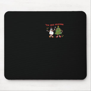 Tis The Season Christmas Tree Pals Classic Trendy Mouse Mat