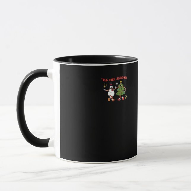 Tis The Season Christmas Tree Pals Classic Trendy  Mug (Left)