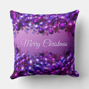 Tis The Season Christmas Tree Throw Pillow