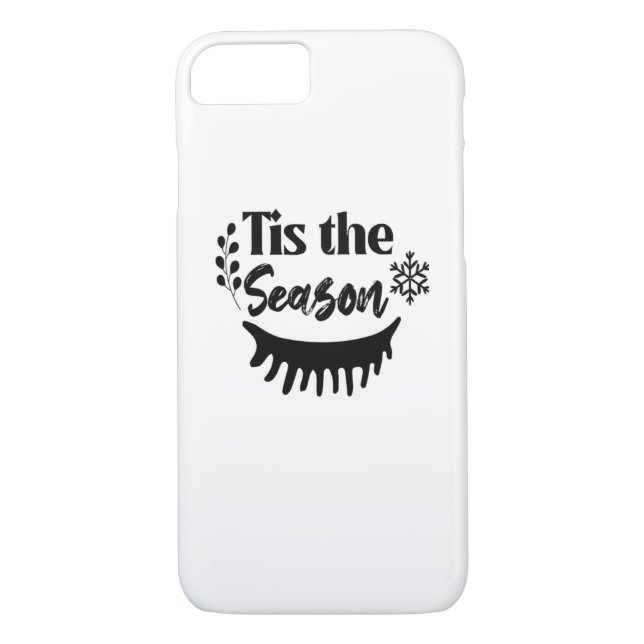 Tis The Season Classic Aesthetic Casual Case-Mate iPhone Case (Back)