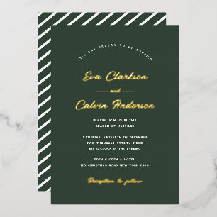 'Tis The Season Classic Emerald Christmas Wedding