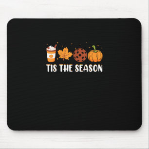 Tis The Season Coffee Fall Pickleball And Hallowee Mouse Mat