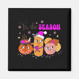 Tis The Season Conchas Cafecito Pan Dulce Mexican  Magnet
