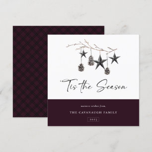 'Tis the Season Cosy Nature Holiday Card