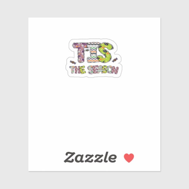 Tis The Season Cute Halloween Design (Sheet)