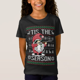 Tis The Season Deer Hunting Gnome Reindeer Christm T-Shirt