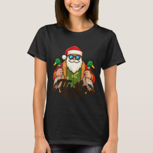 Tis The Season Duck Hunting Christmas Pajama Toddl T-Shirt