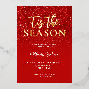 Tis the Season Elegant Holiday Party Christmas