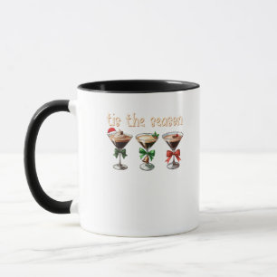 Tis The Season Espresso Cocktail Glasses Party Mug