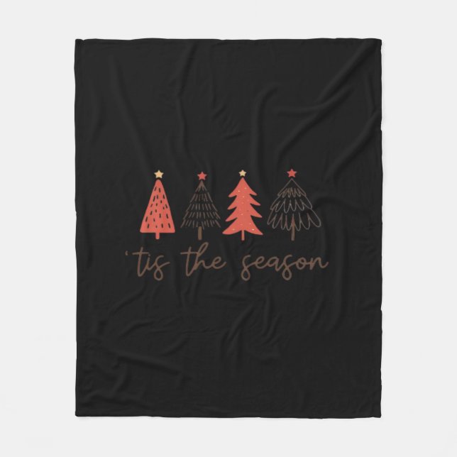 Tis The Season Essential Fleece Blanket (Front)