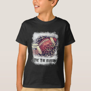 Tis the Season Fall Pumpkin Football Coffee  T-Shirt