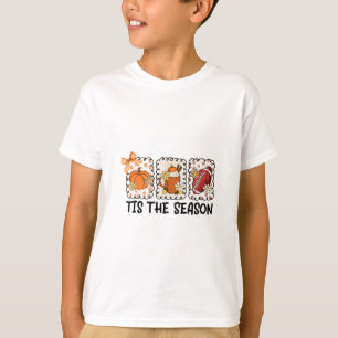 Tis The Season Fall Thanksgiving Pumpkin Spice Foo T-Shirt