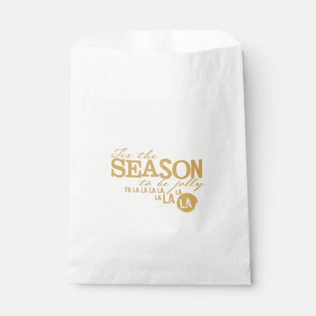 Tis the Season Favour Bags (Front)