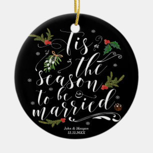 Tis the season first christmas tree ornament