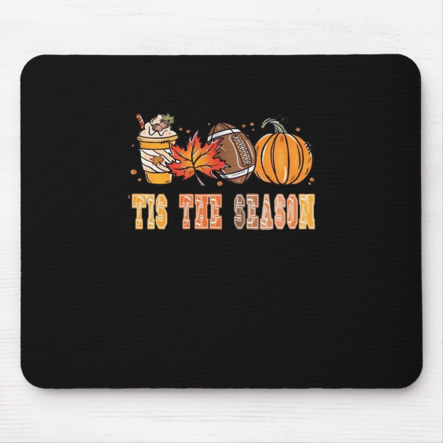 Tis The Season Football By Creative Mouse Mat (Front)