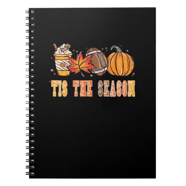 Tis The Season Football By Creative Notebook (Front)