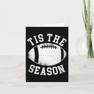 Tis The Season Football  Card