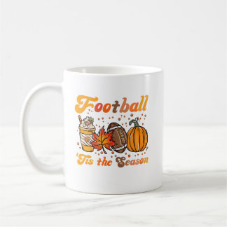 Tis The Season Football Fall Coffee Pumpkin  Coffee Mug