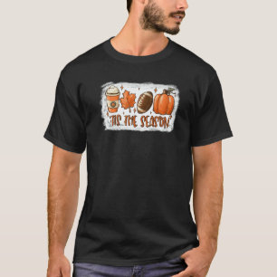 Tis The Season Football Football Fall Thanksgivin T-Shirt