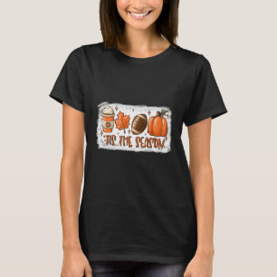 Tis The Season Football Football Fall Thanksgivin T-Shirt