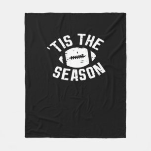 Tis The Season Football Game Day Essential Fleece Blanket