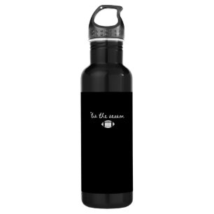 Tis The Season Football Mom Game Day Touchdown Sea 710 Ml Water Bottle