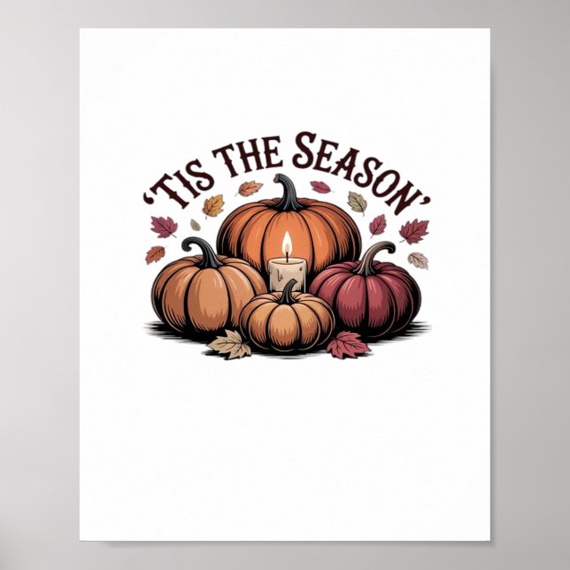 Tis The Season Football Poster (Front)