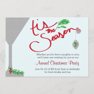Tis the Season for Celebrations Invitation