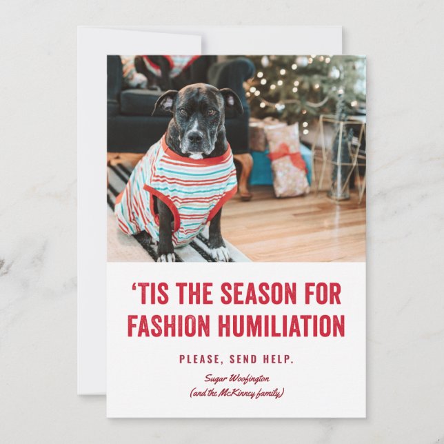 Tis the Season for Humiliation Christmas (Front)