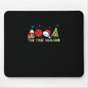 Tis The Season For Pickleball Iii Modern Aesthetic Mouse Mat