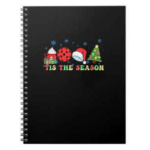 Tis The Season For Pickleball Iii Modern Aesthetic Notebook