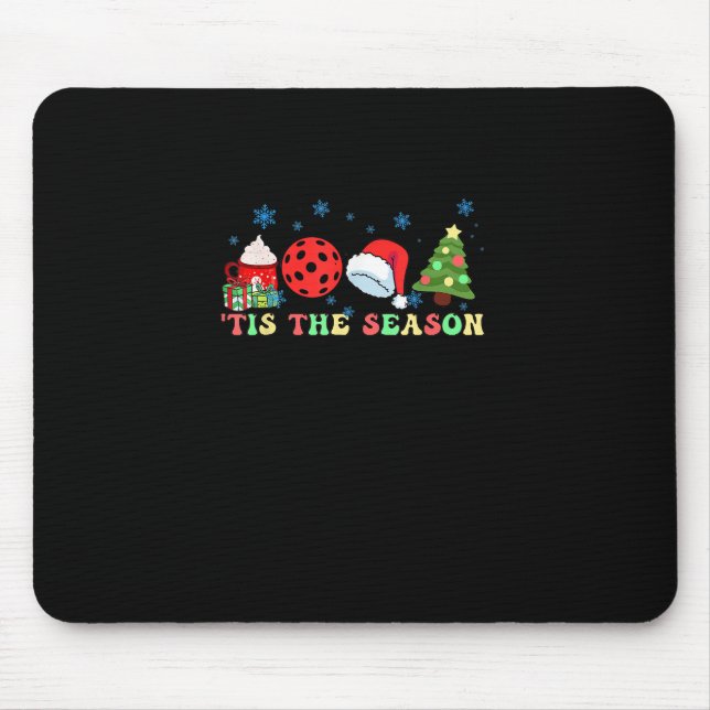 Tis The Season For Pickleball Iii Mouse Mat (Front)