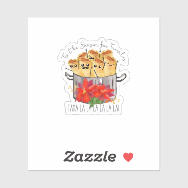 Tis The Season For Tamales Tama La La Christmas Me (Sheet)