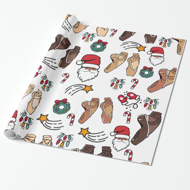 Tis the season for this amazing gift wrap! wrapping paper (Unrolled)
