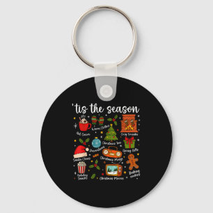 Tis The Season For Women Men Boys Youth Christmas  Key Ring