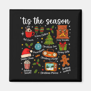 Tis The Season For Women Men Boys Youth Christmas  Magnet