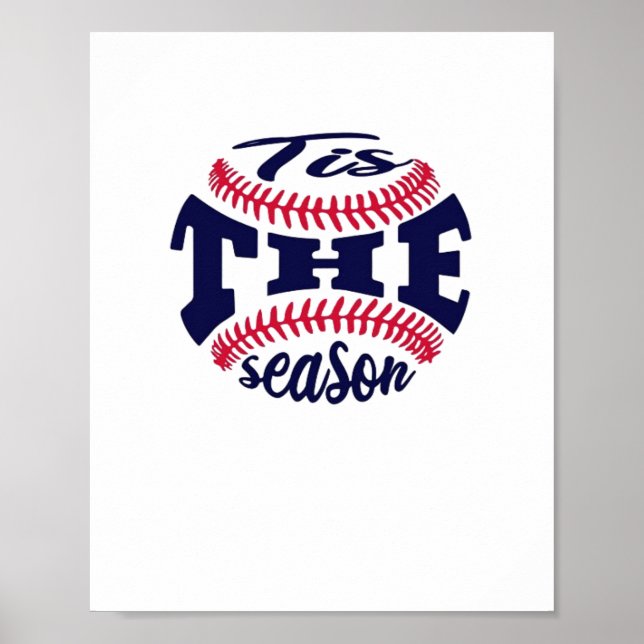 Tis The Season  Funny Aesthetic Casual Poster (Front)