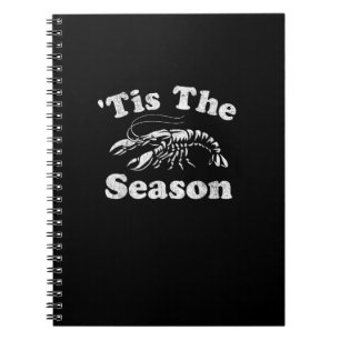 Tis The Season Funny Crawfish Boil Mardi Gras Caju Notebook
