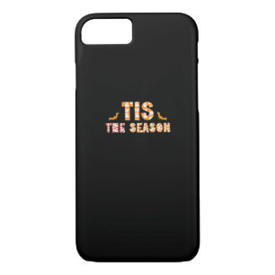 Tis The Season Funny Halloween Design iPhone 8/7 Case