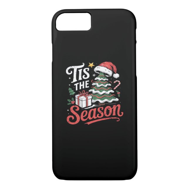 Tis The Season Funy Christmas  Case-Mate iPhone Case (Back)